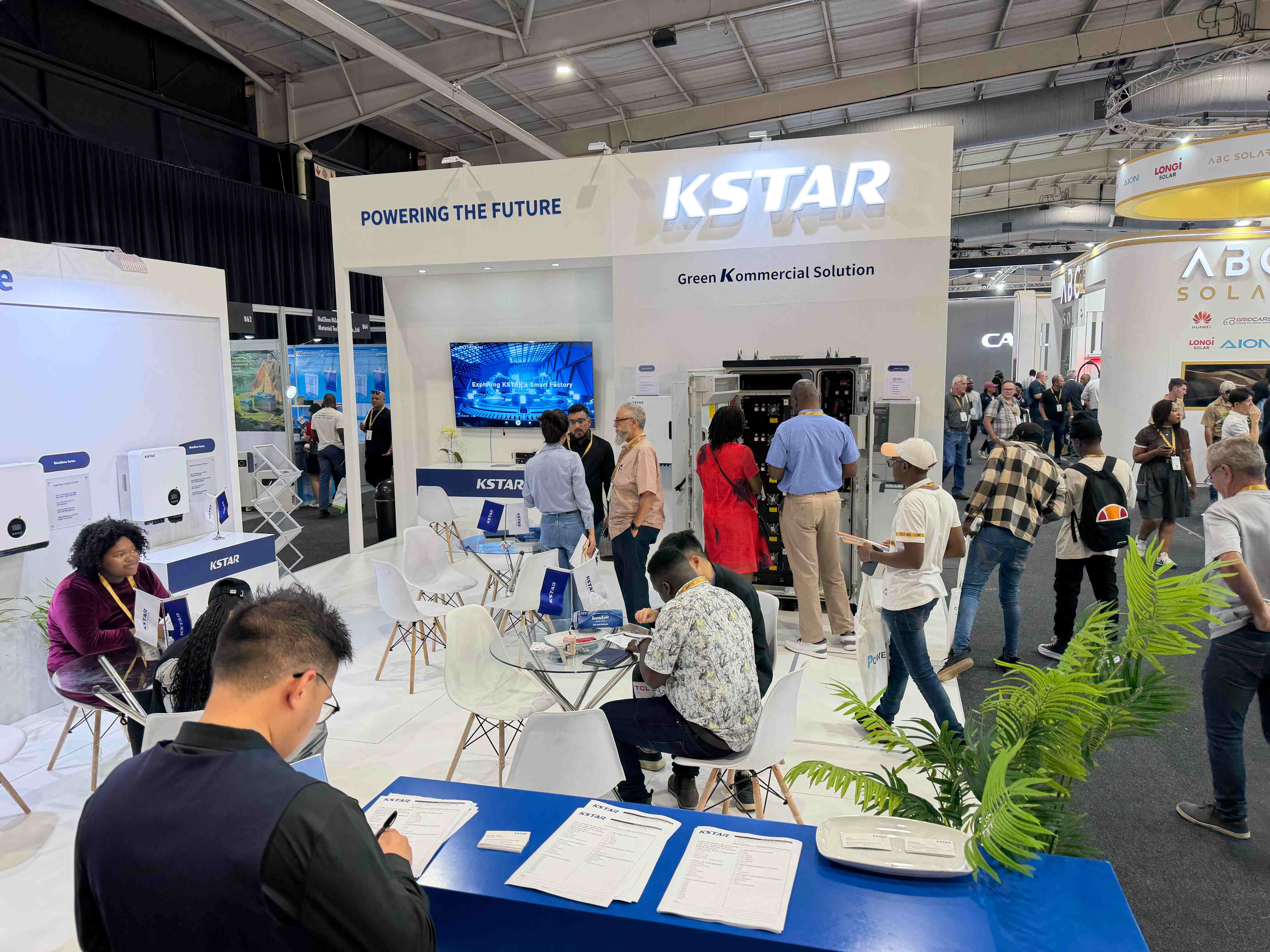 KSTAR solar and energy storage solutions at Solar & Storage Live Africa 2026
